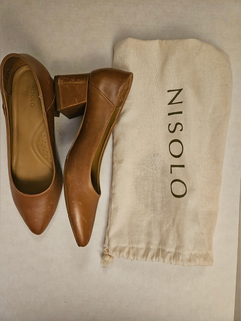 Nisolo Fiorela Go-To Mid Heel sz 8